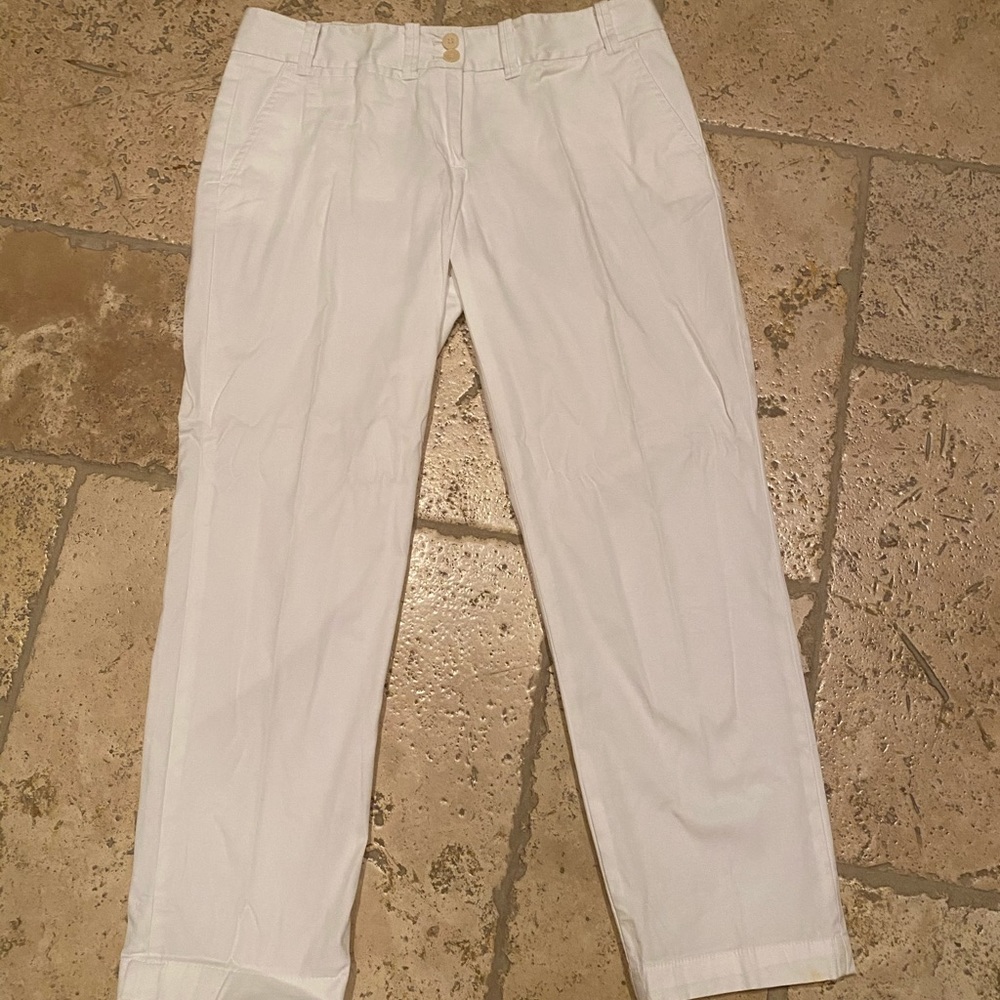 Talbots White Pants (size 4p)